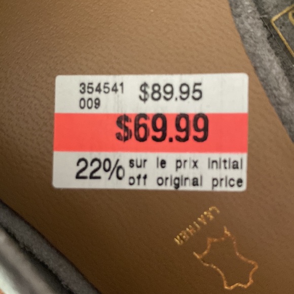 NWT LECHATEAU Grey suede pointed loafer. (Real leather). - Picture 4 of 4